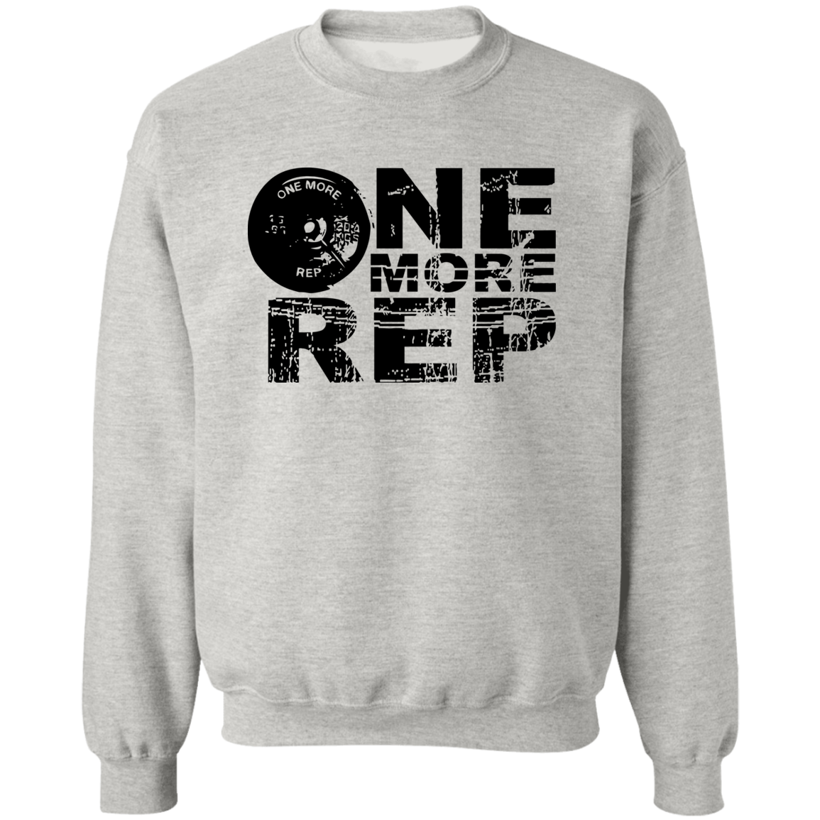 ONE MORE REP  Crewneck Sweatshirt 8 oz (Closeout)